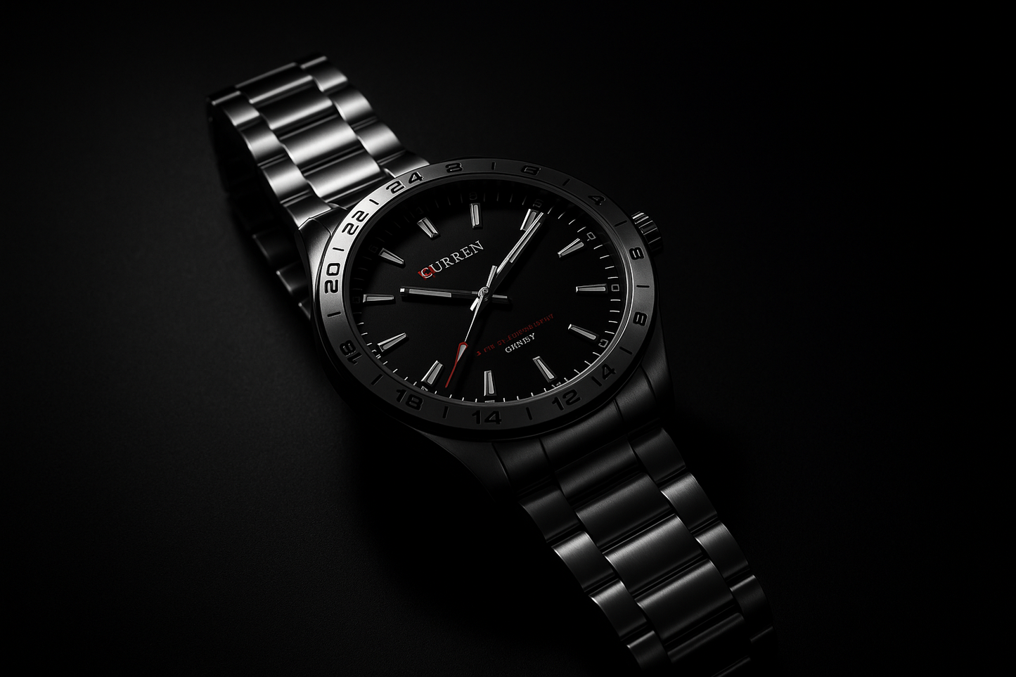 Premium white dial minimalist watch luxury timepiece men affordable