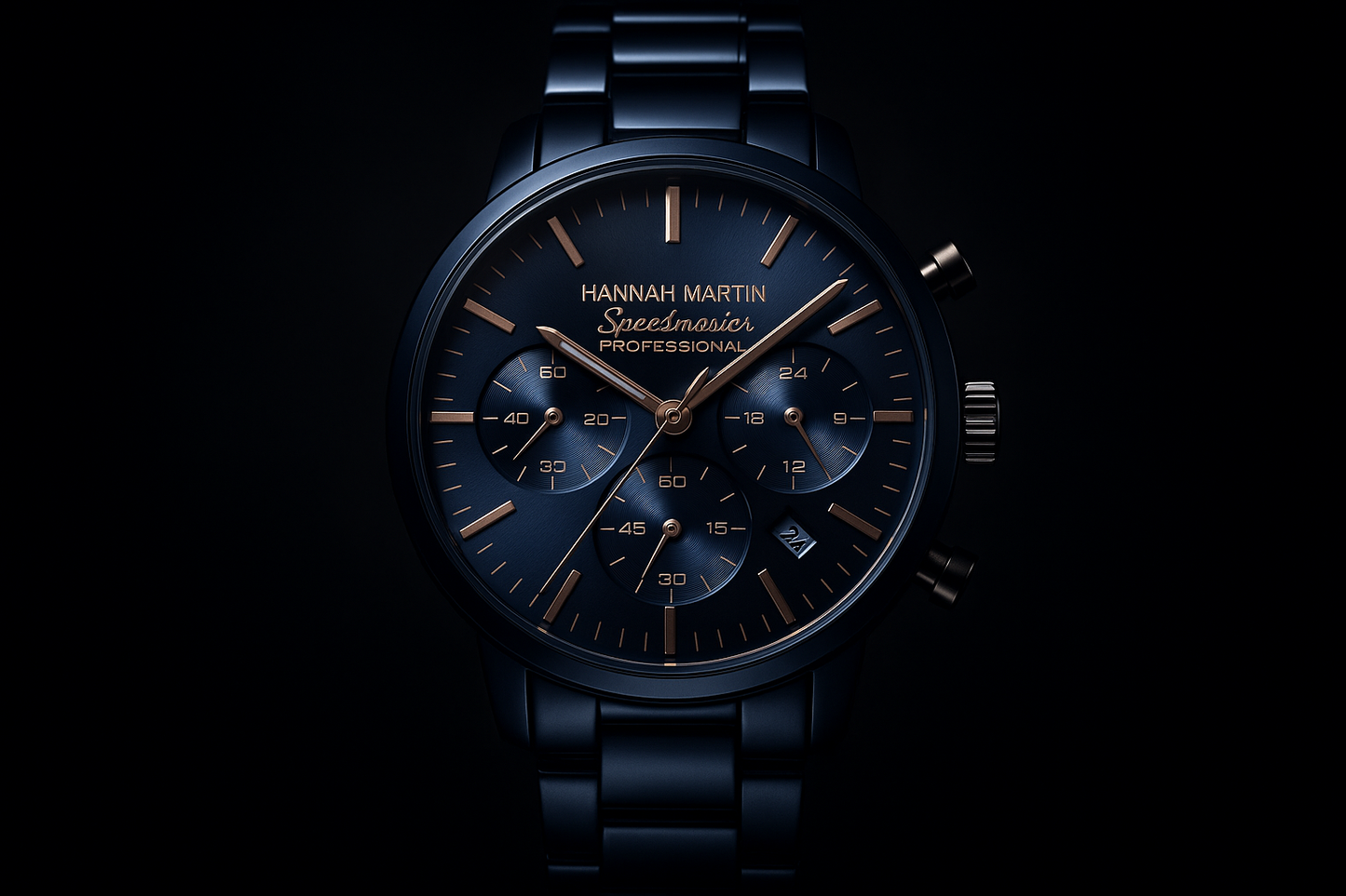 HANNAH MARTIN blue dramatic lighting