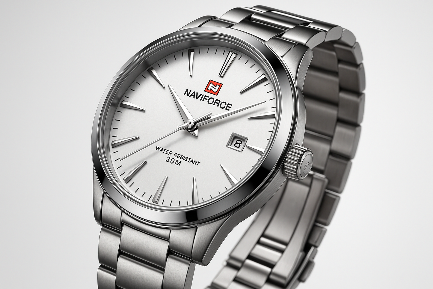 Affordable luxury business watch men stainless steel modern design Onyx