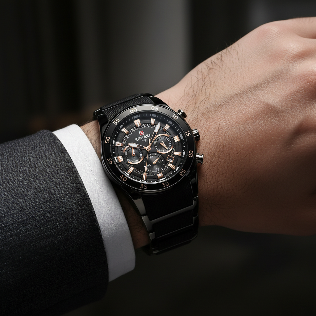On wrist