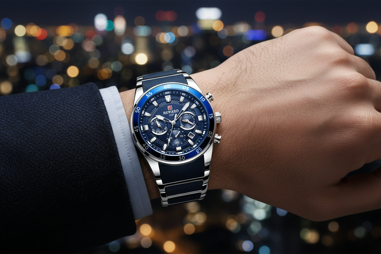 Wrist lifestyle night city